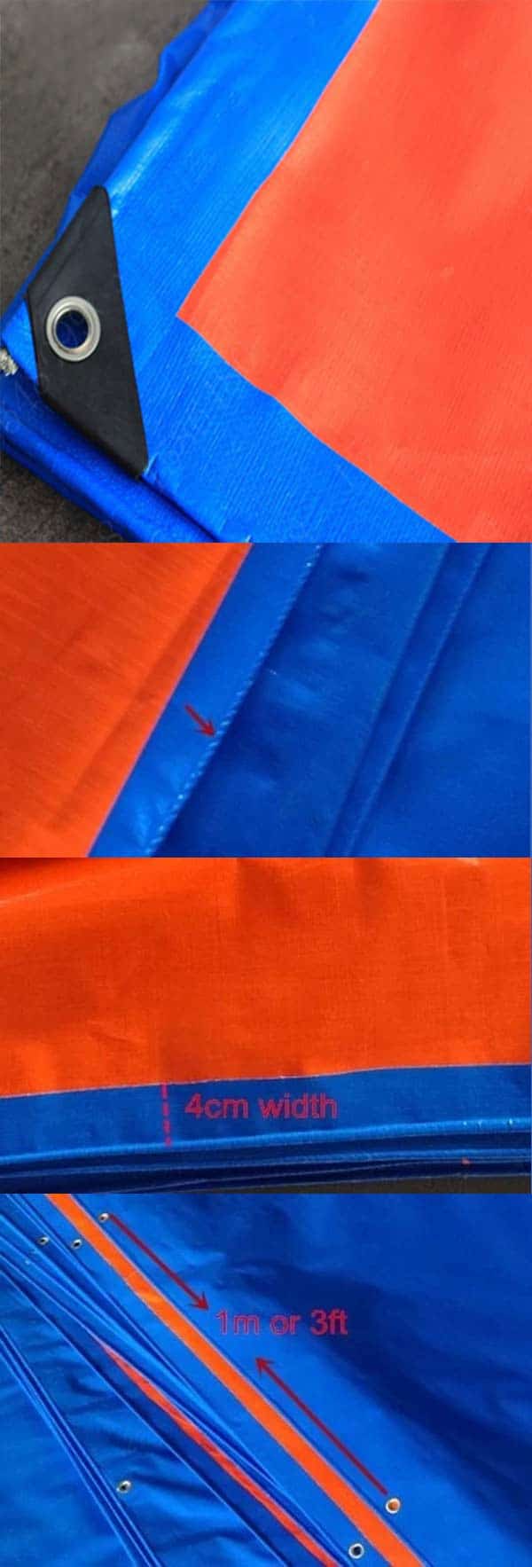 LDPE Coated Orange 170 GSM Truck HDPE Tarpaulin, For Trucks